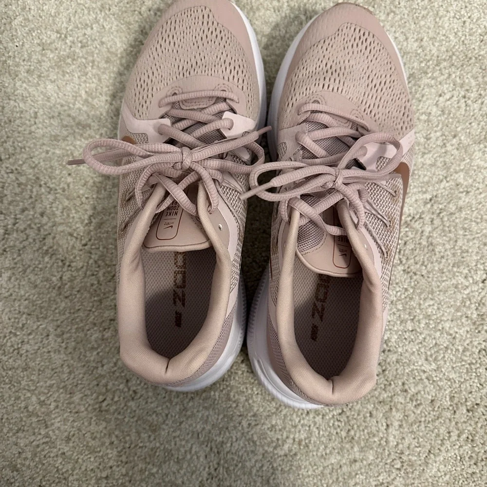 Nike Women's WMNS Zoom Span 3 Stone Mauve/MTLC Red Bronze-Barely Rose - Picture 3 of 15